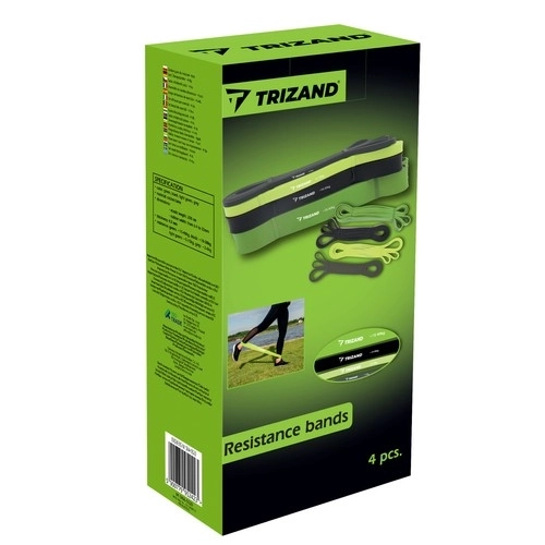 Træningsbåndsæt - 4 stk. Trizand 24305
