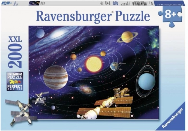 Puslespil Solsystemet 200 Brikker Ravensburger