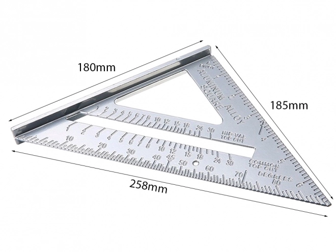 Aluminium vinkel 180mm