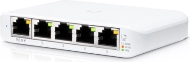 Switch Ubiquiti UniFi med 5 porte 1GbE