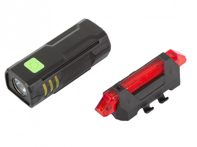 Sæt USB cykellys for og bag
