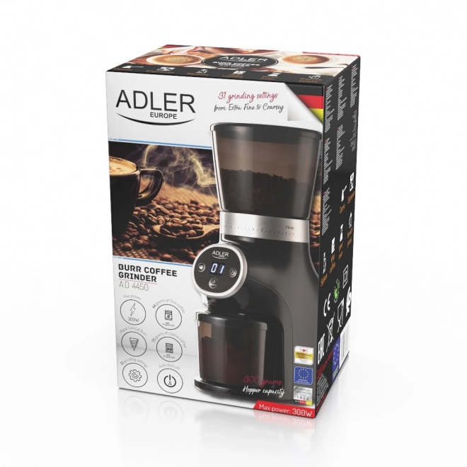 Kaffekværn med kværn Adler