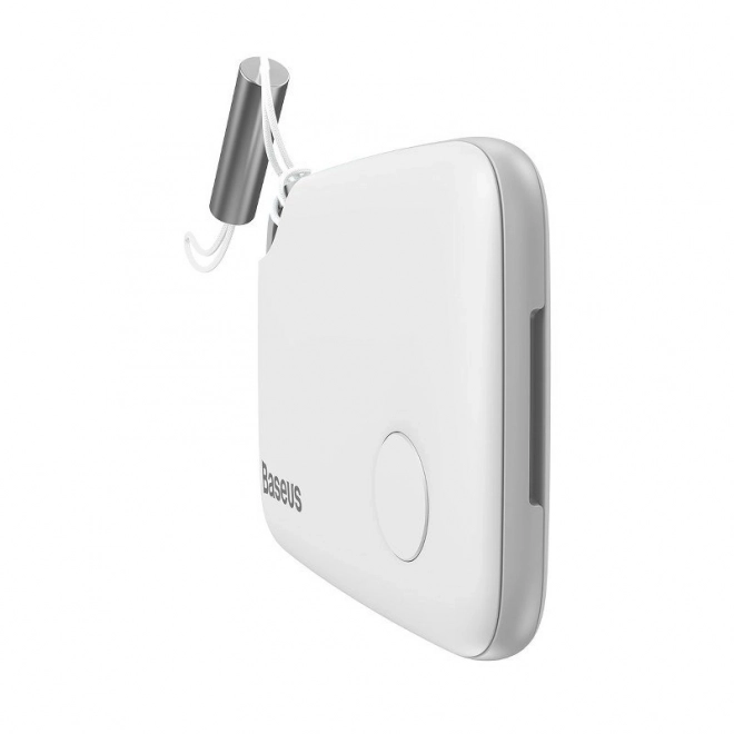 Intelligent mini Bluetooth lokator Baseus T2 hvid