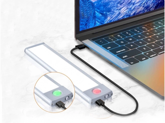 USB-lampe med bevægelsessensor og dæmpning 23 cm