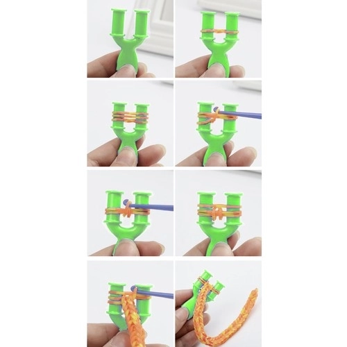 DIY armbåndsfremstilling med elastikker 18082