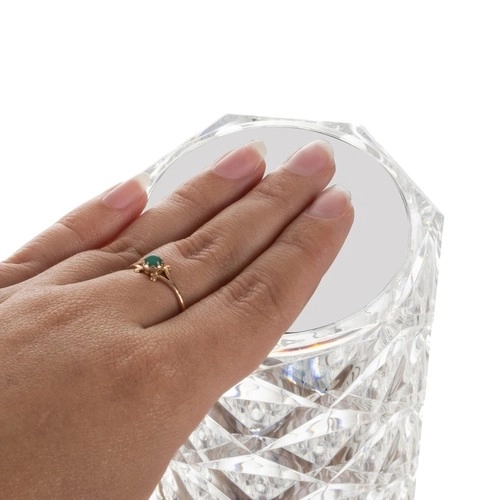 Lampe med LED-projektor - rose, Izoxis 22518