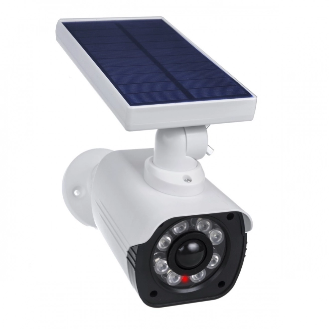 Solcelledrevet dummy kamera med blinkende diode