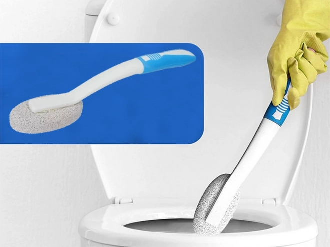 Badebørste med pimpsten