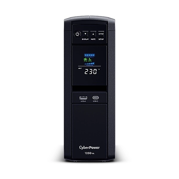 Backup strømkilde UPS CyberPower 1350 VA med LCD