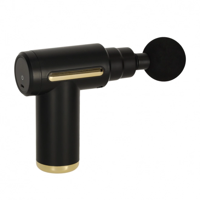 Massagepistol LED 4i1 sort