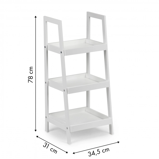 Natbord bibliotek 3 hylder
