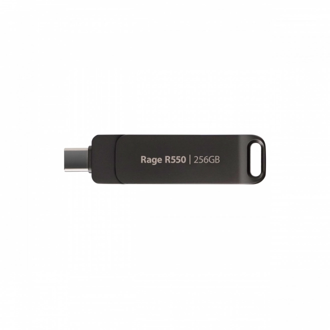 Rage R550 256GB flashdisk med dual interface USB Type-C/USB A