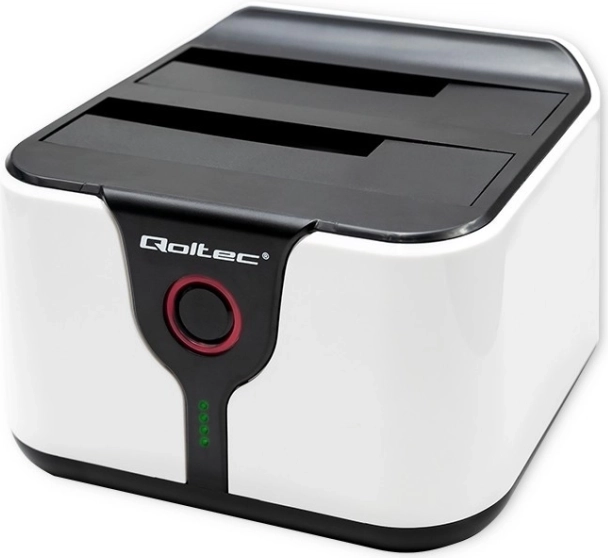 Stationær dock til SSD- og HDD-diske 2,5" og 3,5" med offline kloning