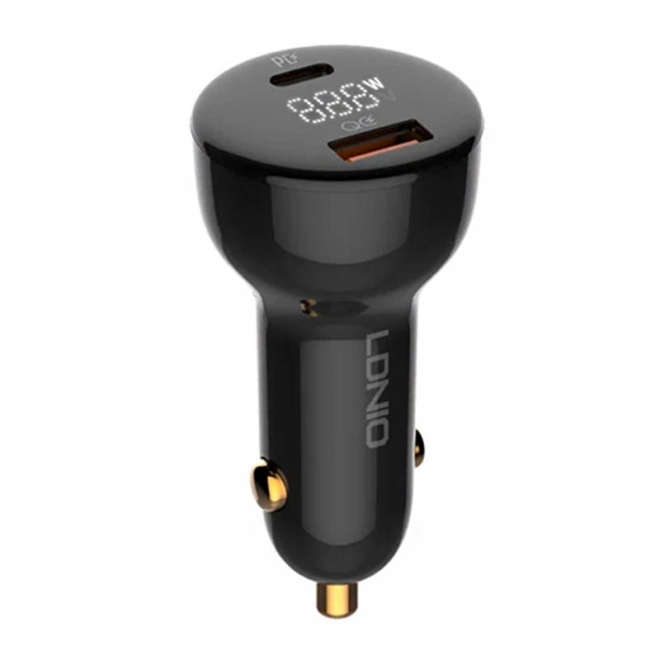 LDNIO biloplader USB og USB-C 100 W
