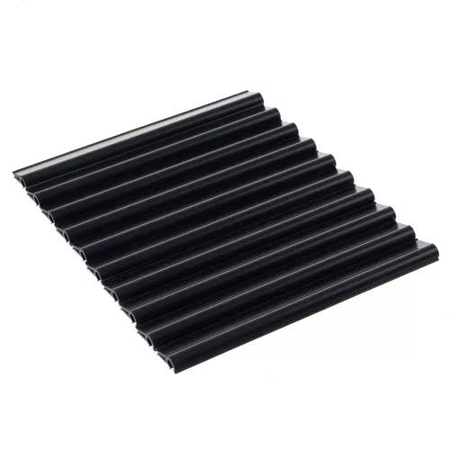 Fastgørelsesender / klemmer til screeningsbånd 19cm - antracit 23911 (10stk)