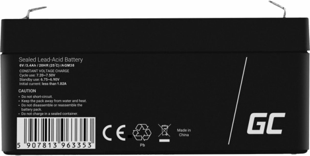 robust og vedligeholdelsesfri AGM VRLA-teknologi