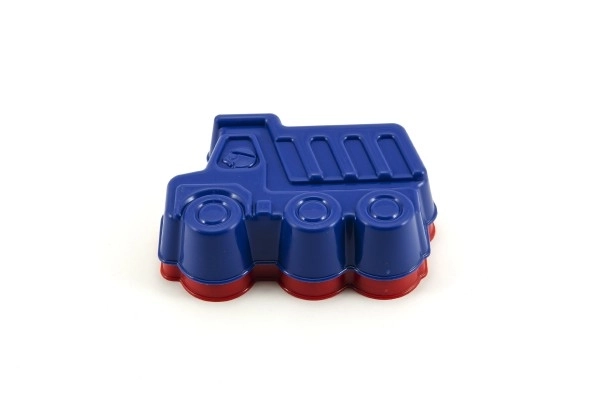 Plastform til sand i form af transportmidler