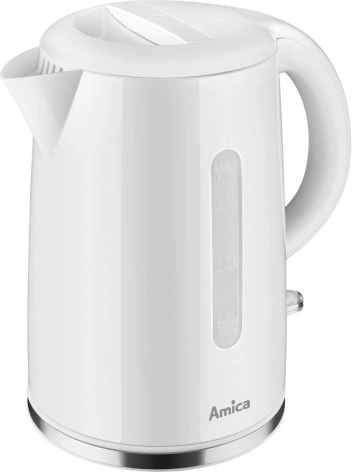 Elektrisk kedel Amica hvid 1,7 l