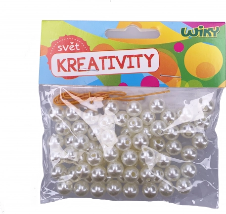 Kreativt sæt med perler og snor
