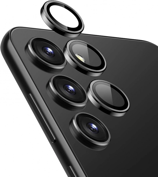 Beskyttelsesglas til kamera Samsung Galaxy S24+ sort