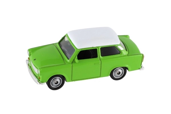 Auto Welly Trabant 1:60 metal 7cm fri bevægelse i boks