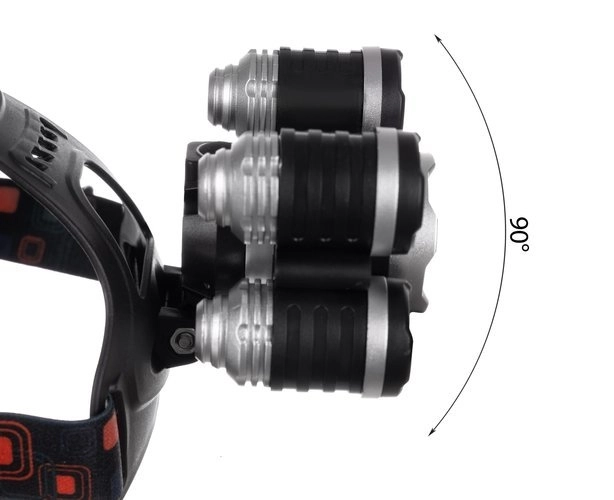 Pandelygte 5 x LED T6 CREE