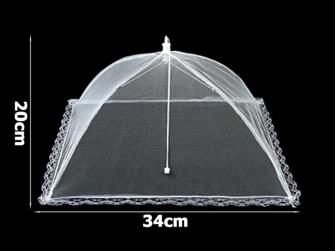 Mad myggenet med insektbeskyttelse 34 cm