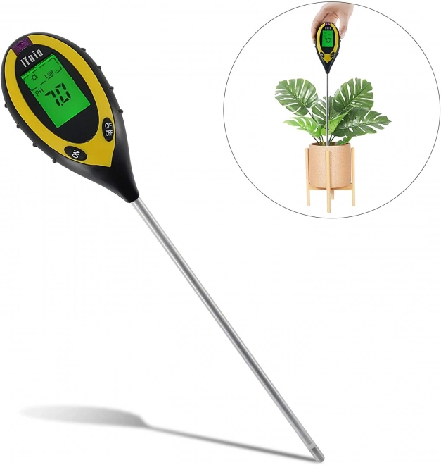 Digital jordmåler 4 i 1