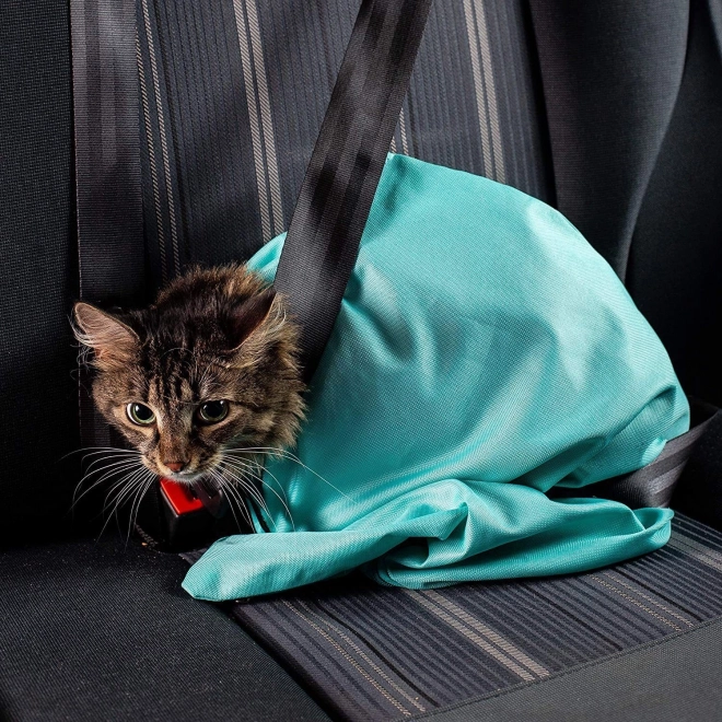 Taske / transportkasse til hunde og katte - blå