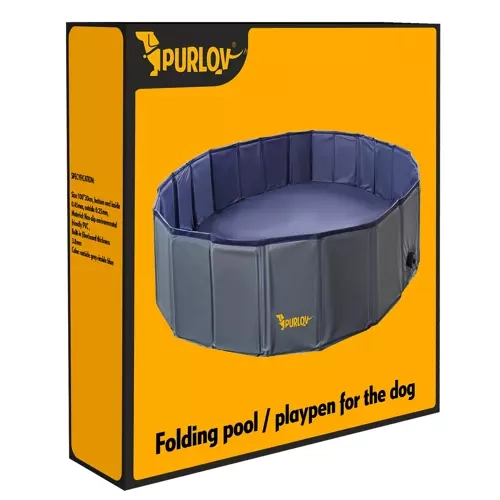 Sammenklappelig hundepool/kennelo 100x30 Purlov 20929