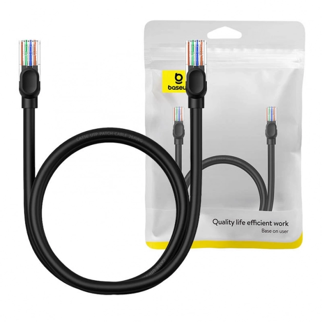 Netværkskabel Baseus Ethernet CAT5 1m sort