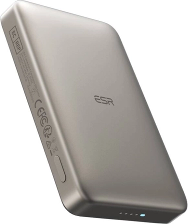 Magnetisk powerbank ESR Qi2 MagSlim 10000 mAh sand