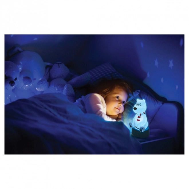 3D bamse med eventyr natlys