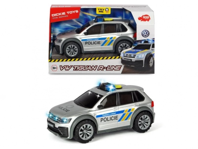 Politi bil VW Tiguan R-Line, tjekkisk version
