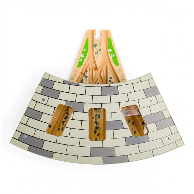 Bigjigs Rail Tredobbelt depot med porte