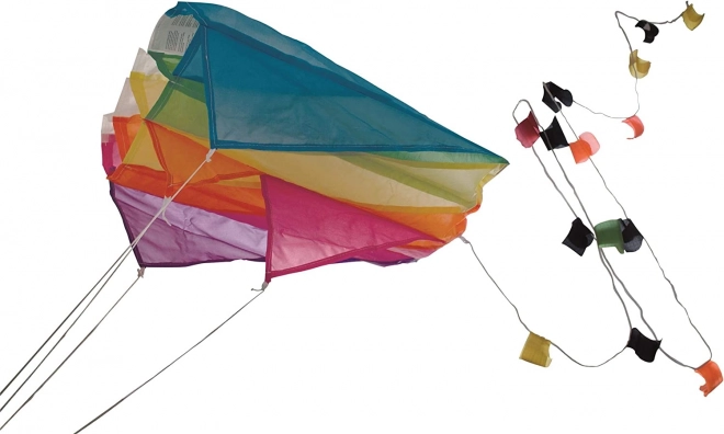 Farverig flyvende drage nylon 60x45 cm