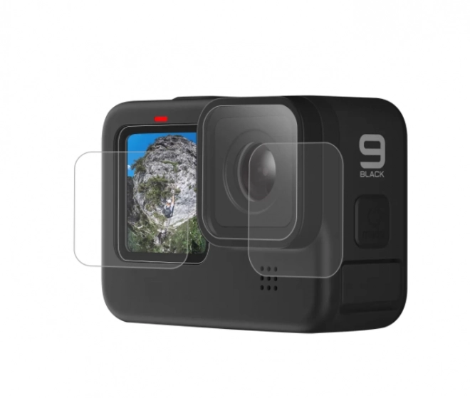 Beskyttelsesfolie til skærm og objektiv til GoPro Hero 9/10/11/12