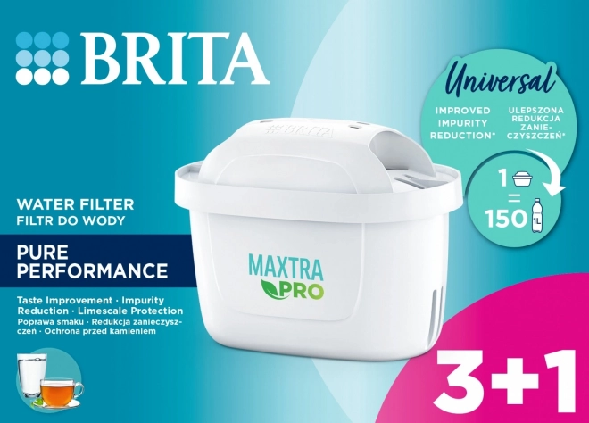 Maxtra PRO Pure Performance udskiftningspatron 3+1 stk.