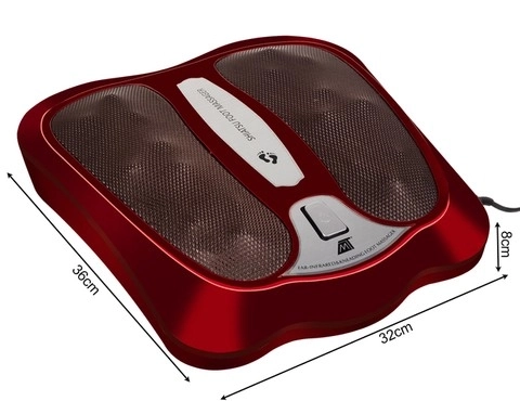 Shiatsu massageapparat til fødder med opvarmning