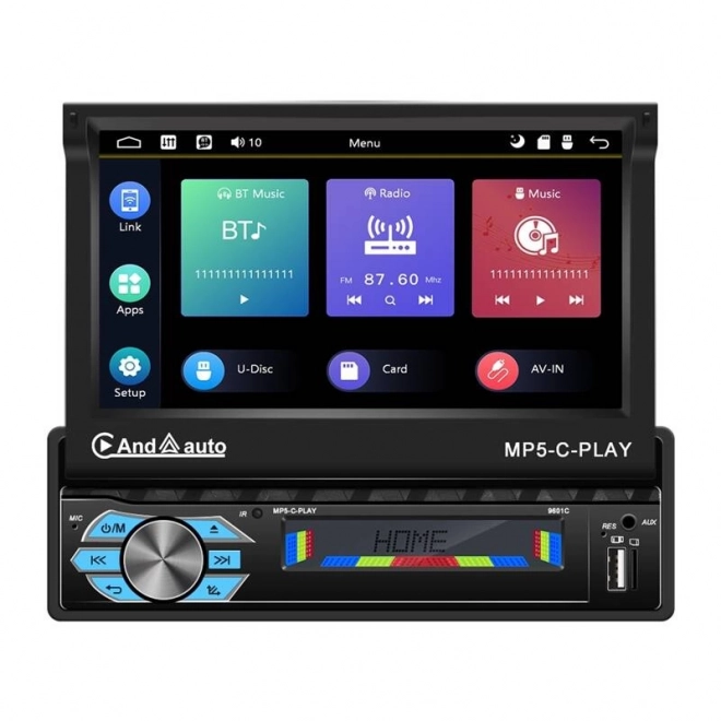 Bilmonitor Podofo 7" med understøttelse af Carplay og Android Auto