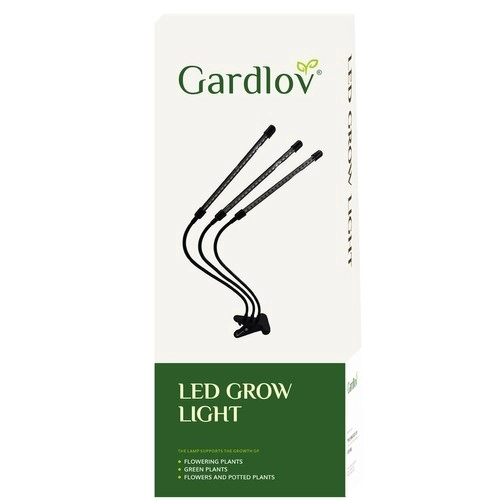 Lampe 20 LED 3 stk til plantevækst Gardlov 19242