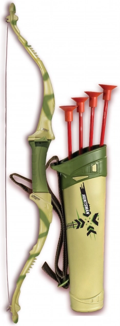 Børne-bue med pile Huntsman Longbow 61 cm