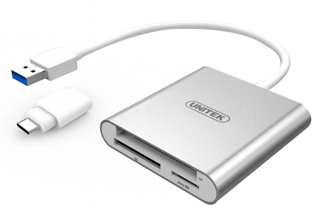 Kortlæser USB 3.0 + USB TYP-C; Y-9313D