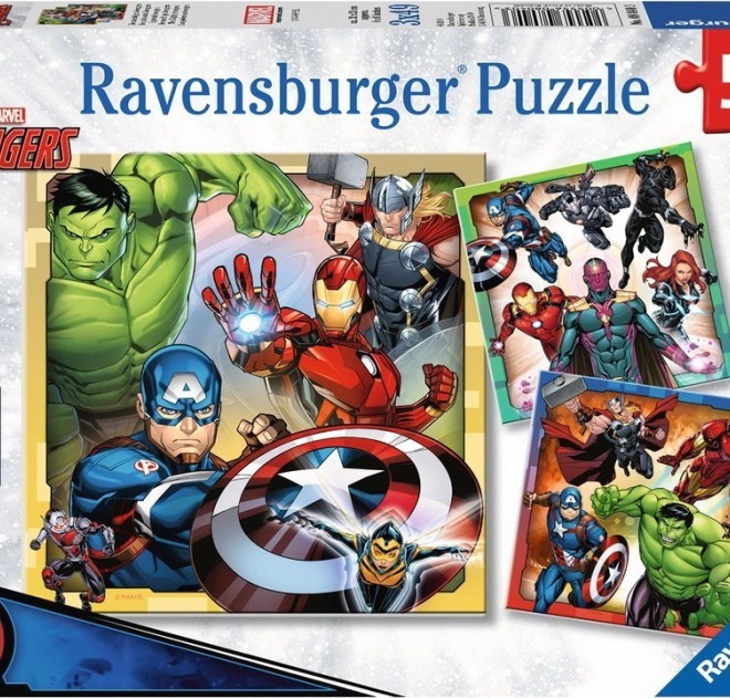 Ravensburger Marvel Avengers puslespil 3x49 stk