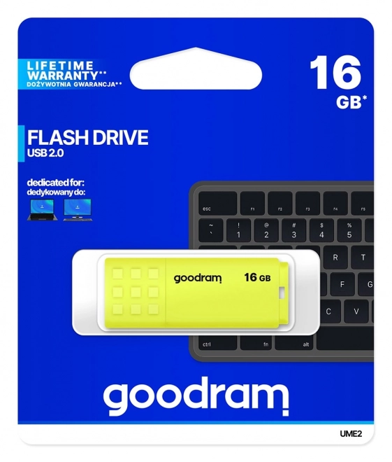 Flashdisk Goodram NEO 16GB Gul