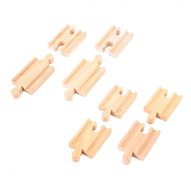 Bigjigs Rail Sæt 7 cm skinnestik 8 stk