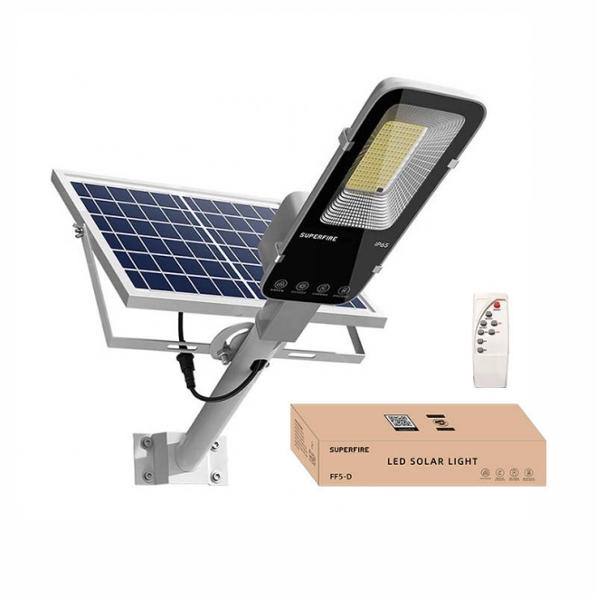 Solcellelampe Superfire FF5-D, 486W, 1400lm, 20000mAh