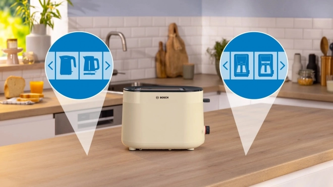 Toster Bosch MyMoment Beige
