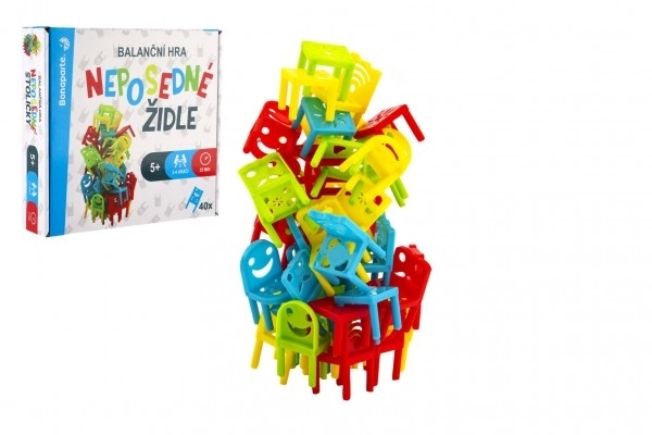 Raske stole balance spil for børn