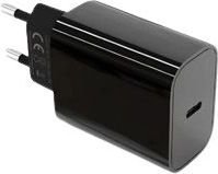 Vægoplader USB‑C 20 W Power Delivery sort